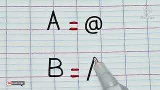 Learn a Secret Code Alphabet in 1 Minute❗️