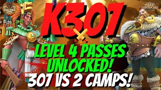 K307 KvK PASS 4 OPENS! FIGHTS IN EVERY DIRECTION!