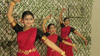 Brindavani Thillana (Bharathanatyam) performed by Prarthana, Bashpa,& Devanandha.