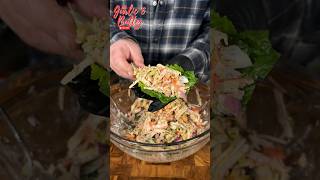 Fast Crab Salad Recipe #cooking #food #homemade #crabsalad #crab #salad #shorts