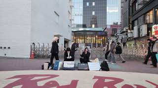 (5/44) Nname#엔네임(Yu🥰Kagawa#카가와🥰유,SeoHee🥰#서희) with ShinHwa🥰#신화 HongDae#홍대 Busking#버스킹 20250219 181830