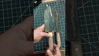 Custom Knife Making | Completed Camp Knives ready For Finish / #shorts