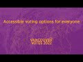 Accessible Voting Options