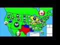 Alternate Future of North America in Countryballs Ep.1