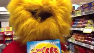 Honey monster in search of sugar puffs