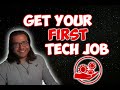 How to get a job in Tech - Tips on getting started on your career