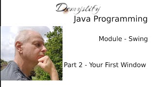 Part 2- Java Programing Swing How To, Tutorial JFrame, JLabel