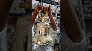 12Kg Wood Bell - Temple Brass Bell Clear sound