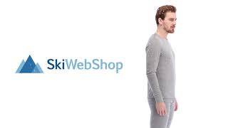 Odlo, Natural 100% Merino Warm Suw, thermal shirt, men, grey