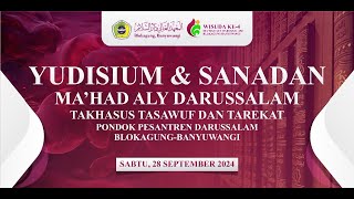 Pemberian Sanad & Yudisium | Ma'had Aly Darussalam | Pondok Pesantren Darussalam Blokagung