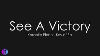 See A Victory | Elevation Worship | Piano Karaoke [Key of Bb]