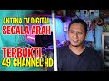 cara membuat antena tv digital outdoor segala arah dari paralon