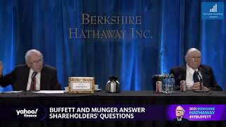 Warren Buffett on Berkshire versus the SP500 index