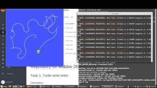 ROS Turtlesim - Random swimming with collision avoidance