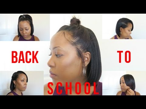 Easy Hairstyles For Black Relaxed Hair
