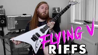 6 Metal Guitar Riffs That Must Be Played On A V Shape Guitar | Jackson Pro Series CD24 Review |