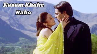 Kasam Khake Kaho - Lyrical | Kumar Sanu | Alka Yagnik | Dil Hai Tumhaara | Bollywood Hindi Song