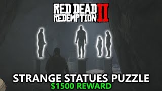 Red Dead Redemption 2 - Strange Statues Puzzle - $1500 Reward (3 Gold Bars)