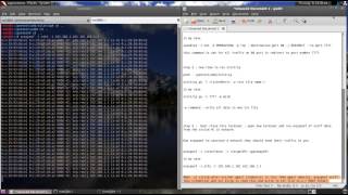 Man in the Middle Attack Using sslstrip in Backtrack 5 R3