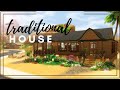 🇲🇾 Traditional Malay House (Rumah Melayu Tradisional) | No CC | The Sims 4 Speed Build