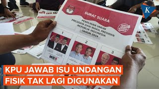 Beredar Info Pemilu 2024 Tak Pakai Surat Undangan Fisik, Ini Penjelasan KPU