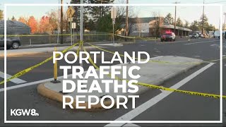 Portland police release report on city's traffic deaths