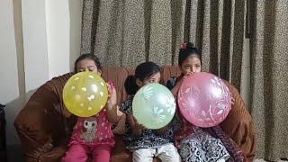 Indoor fun with flower balloon and learn colors for kids by | kids episode -62.