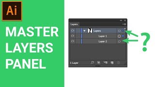 Master the Layers Panel in Adobe Illustrator CC Tutorial for Beginners