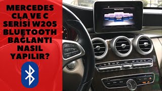 MERCEDES CLA, C200, C180, W205 BLUETOOTH BAĞLANTI | BLUETOOTH İLE MÜZİK DİNLEME #mercedes #bluetooth