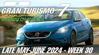 Gran Turismo 7 - Weekly Challenge #30 (Late May-June 2024 WK1)