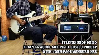 Strings Shop Demo : Fractal Audio AXE FX-III ODS100 Preset with John Page guitars