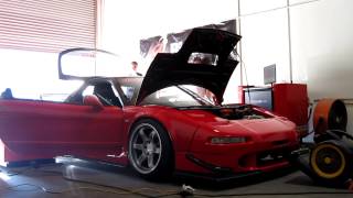 Bisimoto tuning of Twin Turbo NSX