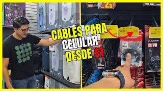 LAS NUEVAS TIENDAS de electrónica más baratas de la CDMX para iniciar tu negocio - CABLES DESDE $1