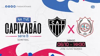 Capixabão Série B 2022 - Atlético Itapemirim X Jaguaré (Semifinal) | 08/10/22 | 14h30