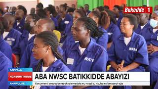 Agabuutikidde  Aba NWSC batikidde abayizi.