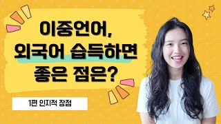 이중언어, 외국어를 배우면 좋은 점은 무엇인가요? 1편 | 플랭커 테스트 해보기 (주의력 테스트)