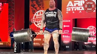 Thors Last Deadlift Before 501 kg