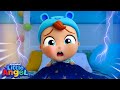 SCARY Ten in the Bed & the Carnival Competition! | Little Angel Kids Songs & Nursery Rhymes