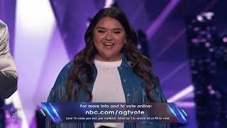 America's Got Talent 2022 Kristen Cruz Semi Finals Week 5 Full Performance & Judges Comments