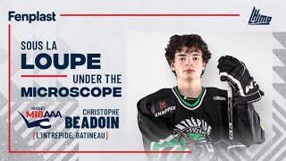 2022 QMJHL Draft | Under the Microscope: Christophe Beaudoin