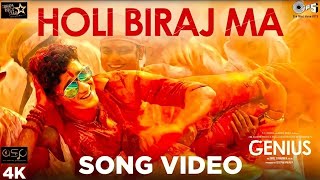 Holi Biraj Ma Official Song Video - Genius | Utkarsh, Ishita | Jubin, Himesh Reshammiya | Manoj