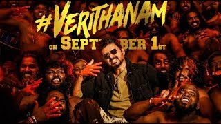 Bigil - Verithanam Official Video [Tamil] | Thalapathy Vijay, Nayanthara | A.R Rahman | Atlee | AGS