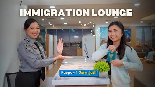 Paspor Jadi, Belanja Happy! Ke Immigration Lounge ajaa!