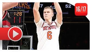 Kristaps Porzingis Full Highlights vs Trail Blazers (2016.11.22) - 31 Pts, 9 Reb