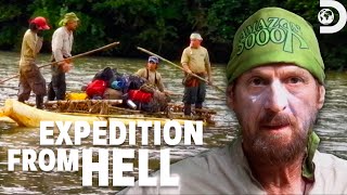 Navigating a Swamp and Surviving a Flood | Expedition From Hell: The Lost Tapes | Discovery