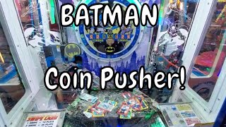 Coin Pusher Batman DC Super Heroes at Round1 Arcade Las Vegas, NV