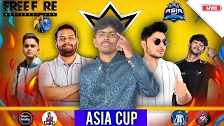 🥵 ASIA CUP🏆 FT- NG1, CLASSY FF,🤔 GRAND FINALS🏆😱 ARS, AT, UG,RNX, XT, KARTIK LIVE #freefiretournament