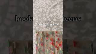books for preteens! (11-13) 💌 #book #booktube #booktok #books #booktubers #bookbook #reading