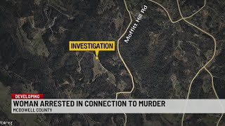 Woman charged with murder in McDowell Co.