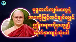 ဘဝမြင့်တင်ရေး-တရားတော်/ ဦးသုမင်္ဂလ(ဒယ်အိုးဆရာတော်)